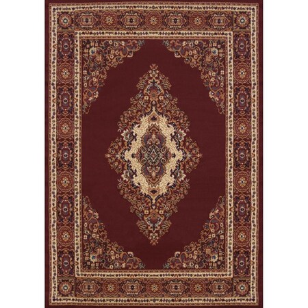 United Weavers 3 ft. 11 in. x 5 ft. 3 in. Manhattan Cathedral Accent RugNavy 940 35364 46
